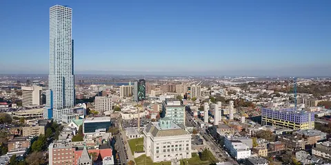 Journal Square skyline in Jersey City