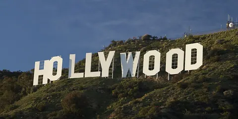 Hollywood sign in Los Angeles